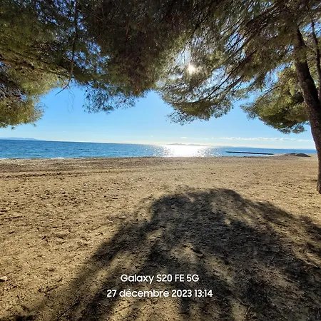 T3 70m2 Renove Rdc, 50m Plage,climatise Avec Grd Terrasse L'argentiere