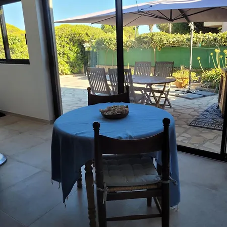 T3 70m2 Renove Rdc, 50m Plage,climatise Avec Grd Terrasse L'argentiere Апартаменты